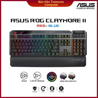  Bàn phím cơ Gaming ASUS ROG Claymore II - Hàng Chính Hãng 