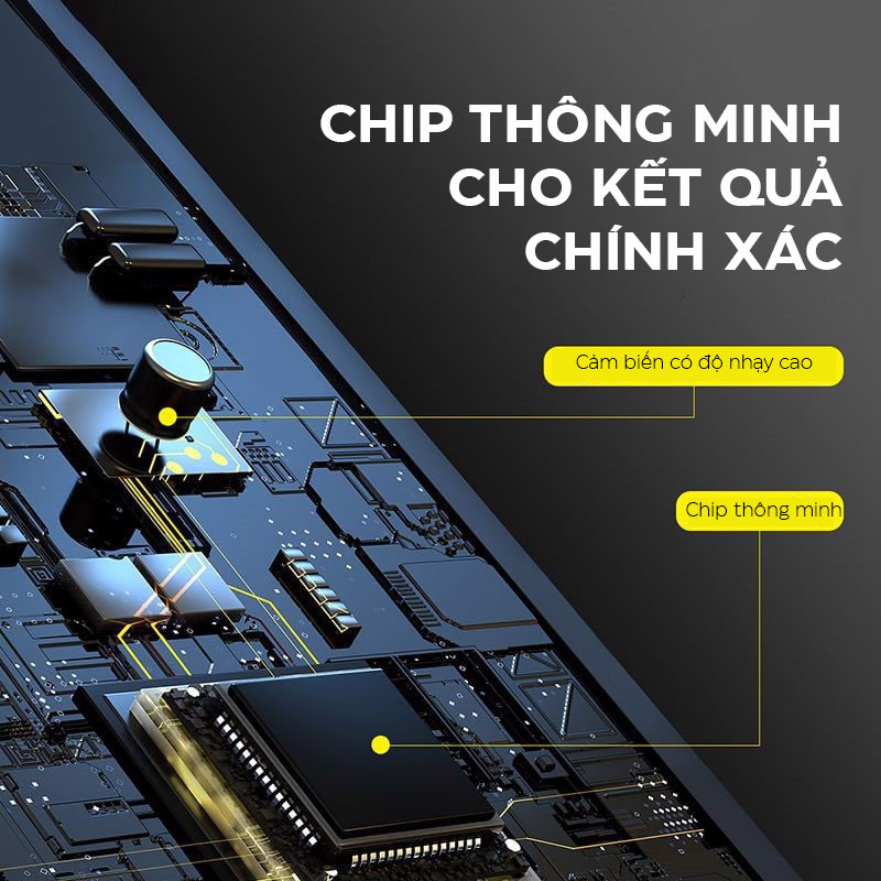 Máy đo nồng độ cồn Baseus Digital Alcohol Tester, cho kết quả sau 20s, pin trâu, có âm thanh và đèn báo kết quả