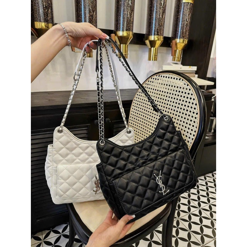 Túi i ét eo tai thỏ nắp gập hàng đẹp 2size 20cm và 25cm