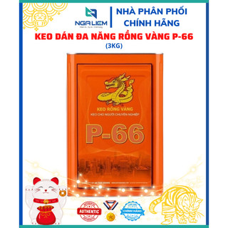 Keo dán đa năng Rồng Vàng P-66 dùng dán giày dép, gỗ, nhựa, xốp, cao su,…