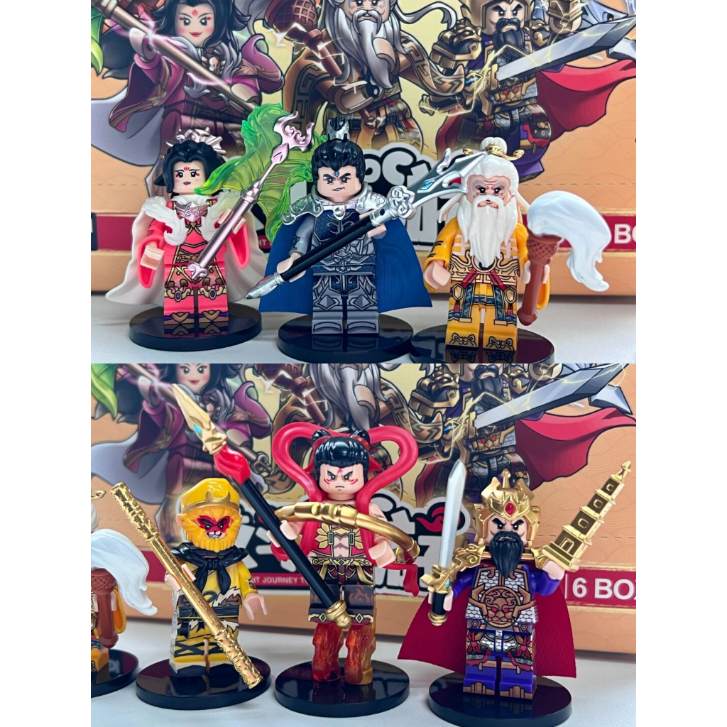 Minifigures Tây Du Ký II 3030A - Đồ chơi lắp ráp xếp hình mô hình Minifigure Natra Tôn Ngộ Không