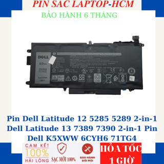 Pin Laptop Dell Latitude 5289 2-in-1 Dell Latitude 13 7389 7390 2-in-1 Pin Dell K5XWW 6CYH6 71TG4
