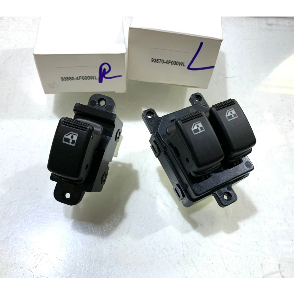 Công tắc lên xuống, Nâng Hạ kính xe tải Hyundai 1t ,1t25, Hyundai Porter II 2003-2007