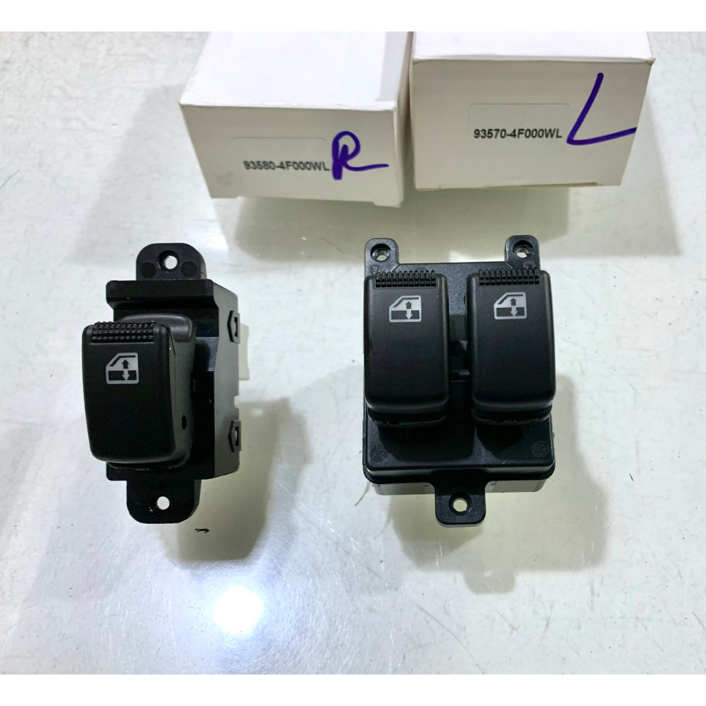 Công tắc lên xuống, Nâng Hạ kính xe tải Hyundai 1t ,1t25, Hyundai Porter II 2003-2007