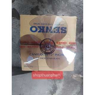 Cánh quạt B4 - 3 cánh lỗ tròn chính hãng Senko sải cánh 400mm