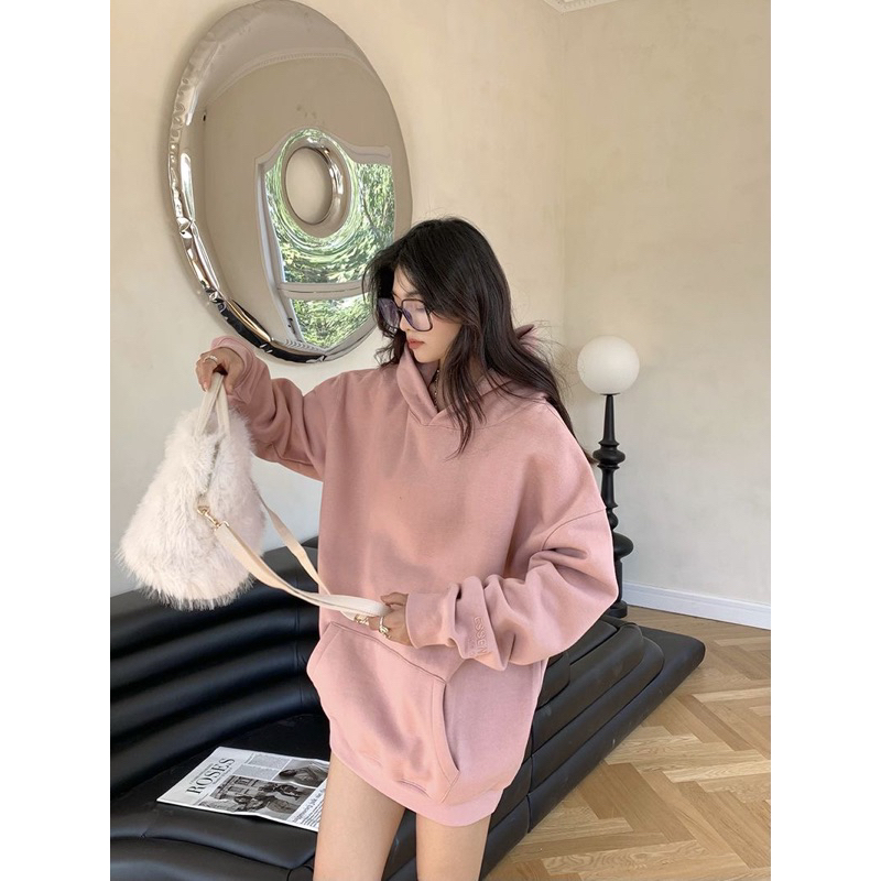 Áo hoddie nỉ bông hàng QC