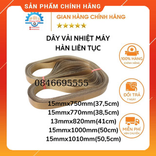 Dây vải chịu nhiệt của máy hàn miệng túi liên tục FR900,DBF900,SF150,FRM980,FRD1000