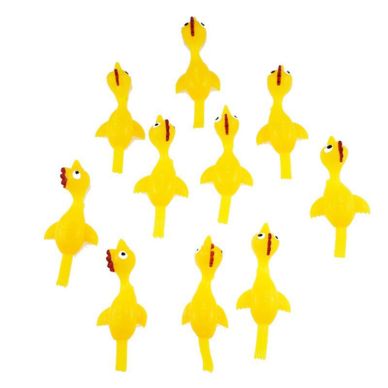 Đồ chơi gà bắn dính tường