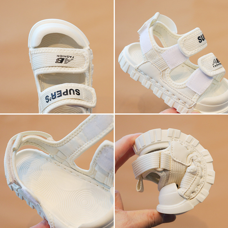 Sandal quai dán mũi chống vấp cho bé trai bé gái