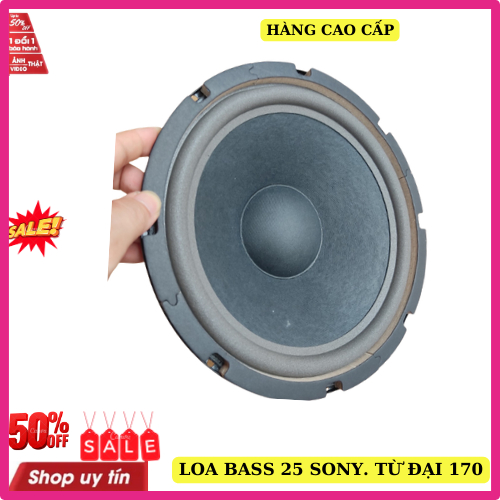 Loa bass 25 sony từ đại 170 côn 63 gân mút cao cấp công suất 400w giá 1 chiếc