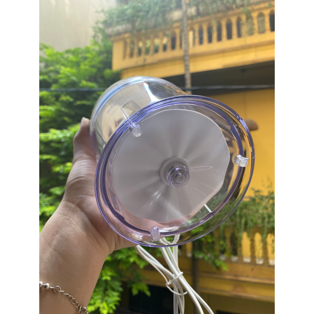 Máy Xay Mini Cầm Tay Tiện Lợi  DELIMANO Cao Cấp Máy xay thịt Lưỡi Dao Sắc Bén