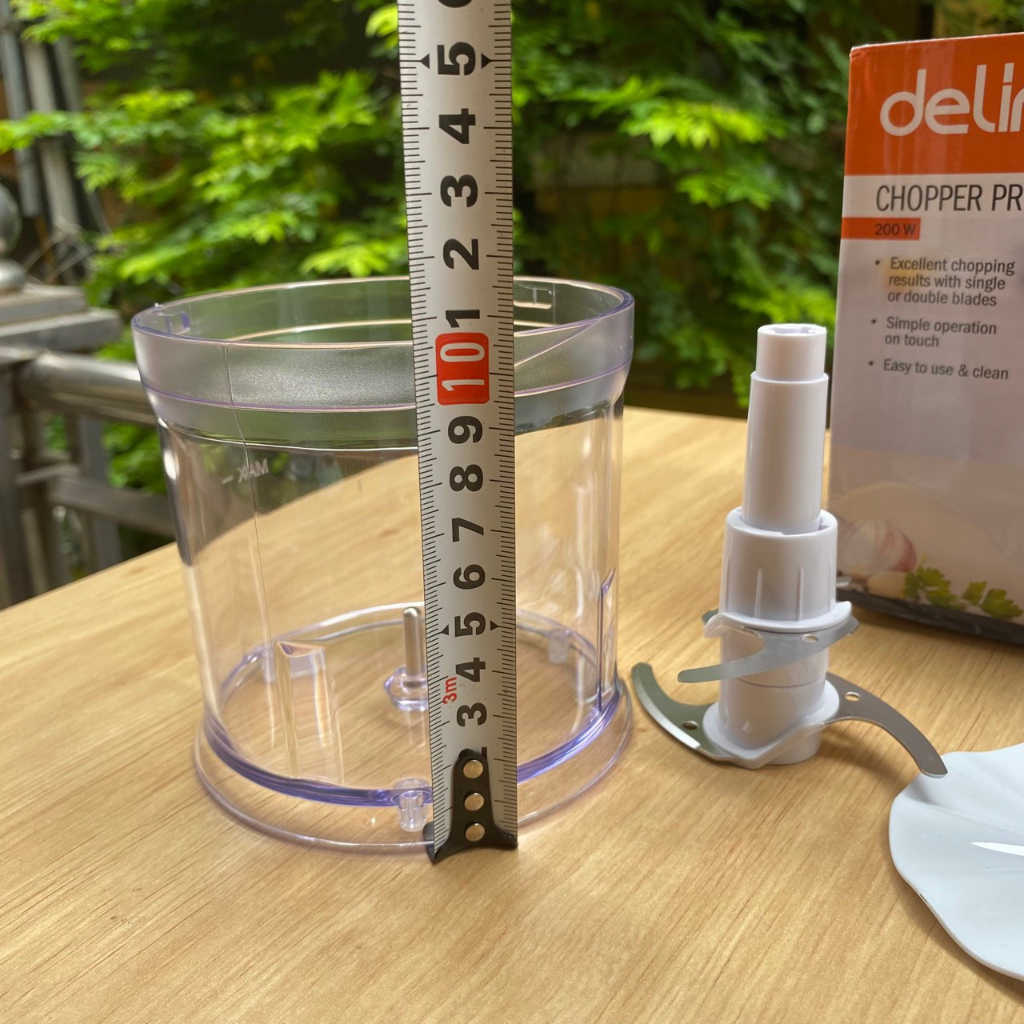 Máy Xay Mini Cầm Tay Tiện Lợi  DELIMANO Cao Cấp Máy xay thịt Lưỡi Dao Sắc Bén