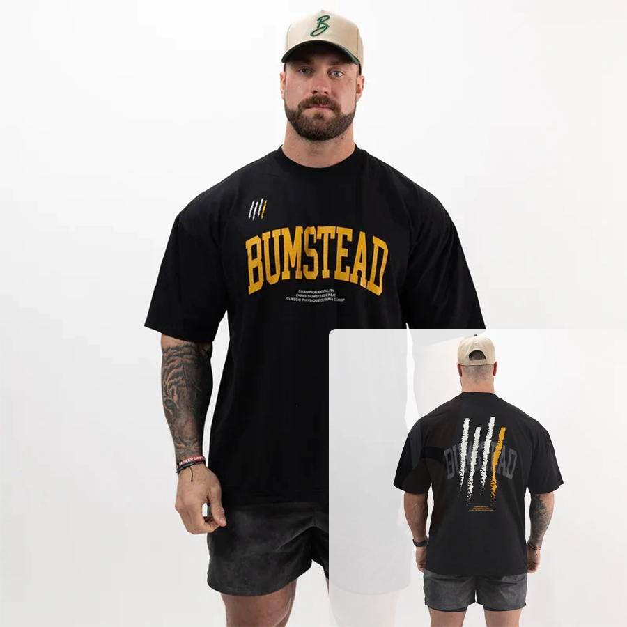 Áo tập gym nam oversize Cbum,Áo form rộng chất liệu cotton cao cấp