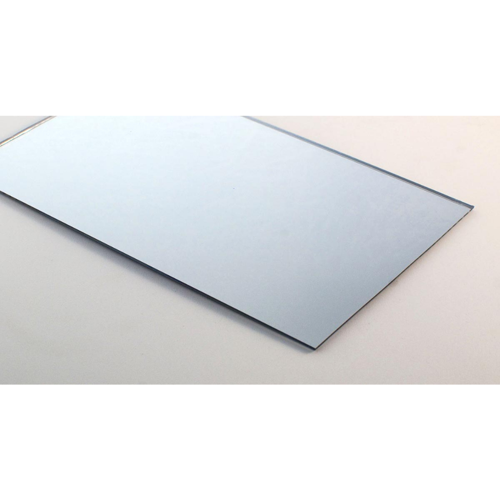 Mica gương hình vuông dày 1mm