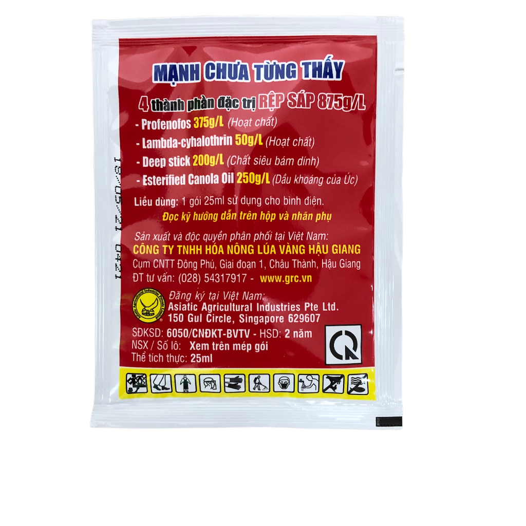 Đặc hiệu trừ Rệp Sáp trên mai vàng GammLin 25ml