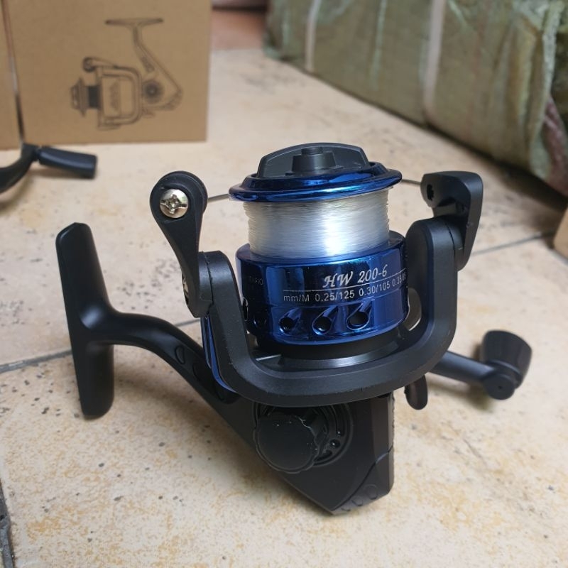 Máy câu tôm HW 200 kèm dây cột sẵn 80m