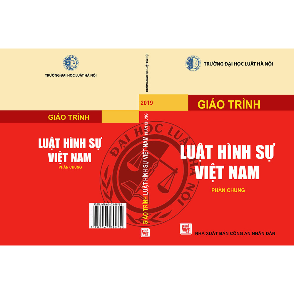 (HỎA TỐC TP.HCM) Luật hình sự phần chung nxb công an nhân dân