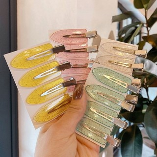 Kẹp tóc mỏ vịt kim tuyến