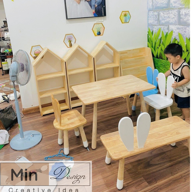 Kệ tủ đồ chơi, sách vở đa năng cho bé_ kệ sách hình ngôi nhà_Gỗ Thông tự nhiên nhập khẩu, an toàn cho bé khi sử dụng!