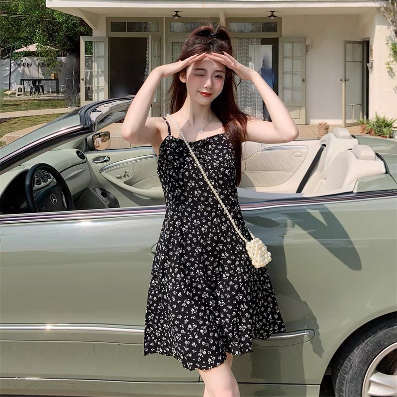 SET VÁY HOA NHÍ 2S MIX CADIGAN REN BÈO”CALA” TIỂU THƯ