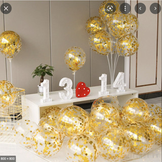 BONG BÓNG KIM TUYẾN KIM SA ,BÓNG SEQUIN ❤️ Bóng bay trong suốt kim tuyến, kim sa trang trí sinh nhật, đám cưới❤️RẺ ĐẸP