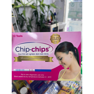 Que thử thai chip-chips - nhanh chóng chính xác 99% - che tên khi giao hàng