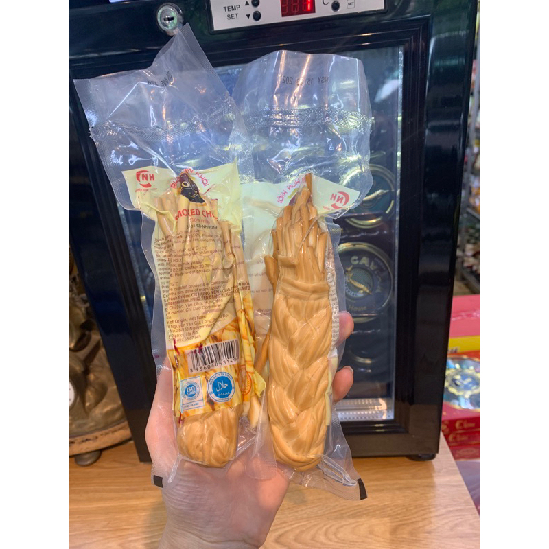 Phomai dây hun khói vừa 100g- phomai sợi Nga hun khói solse