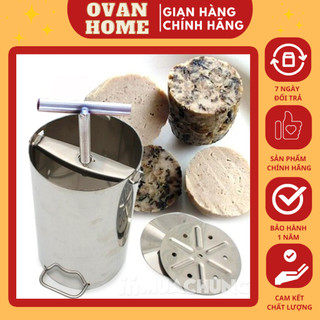 Khuôn làm giò, giò thủ xào inox loại 1kg và 2kg, khuôn làm giò chả, chả lụa inox, khuôn làm chả -giò inox tròn -giá sỉ