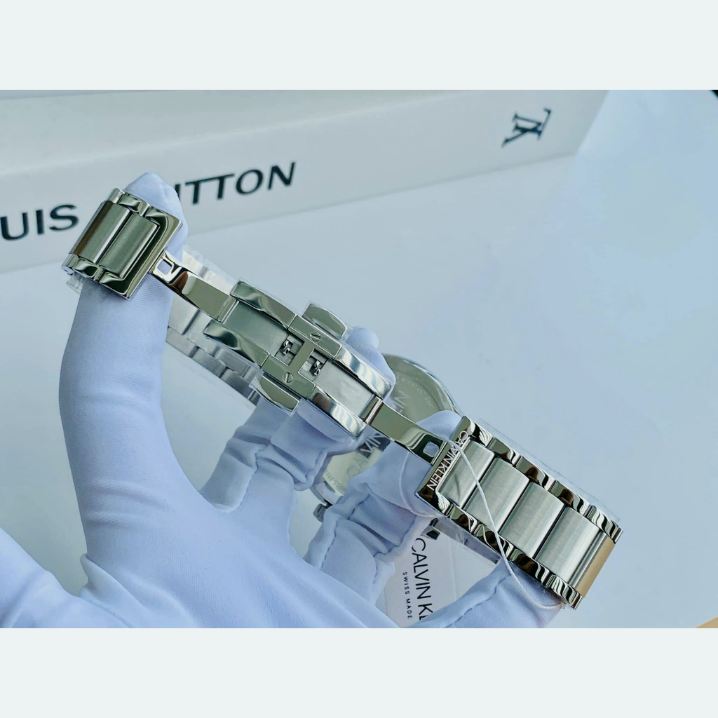 Đồng hồ nam Calvin Klein Quartz Silver Dial KAM21146 chính hãng Mỹ cao cấp