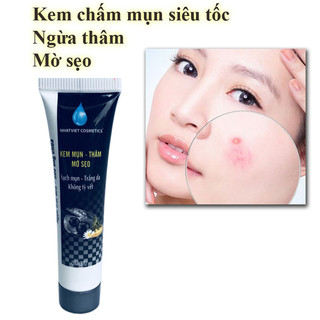 Kem chấm mụn xóa thâm mờ sẹo Sữa Ong Chúa NHẬT VIỆT COSMETICS 15g