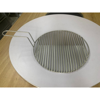  Vỉ nướng inox 304 chống dính vỉ thanh ngang tròn vỉ nướng bếp tròn than hoa tại bàn 