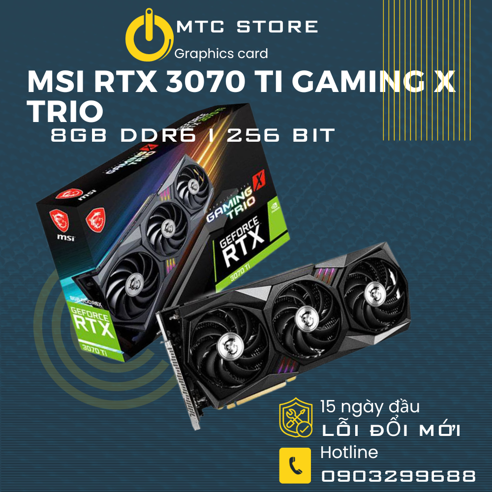 Card Màn Hình Msi Rtx 3070 Ti Gaming X Trio 8GB