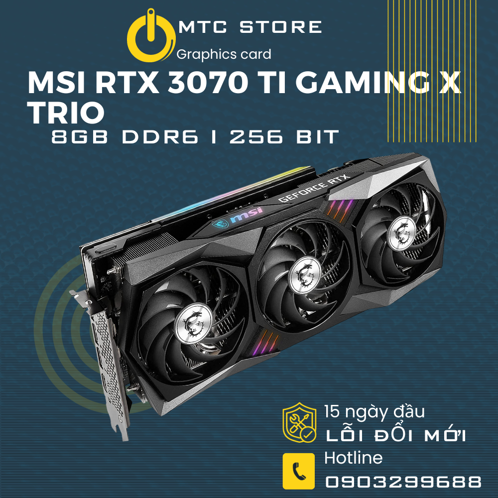 Card Màn Hình Msi Rtx 3070 Ti Gaming X Trio 8GB