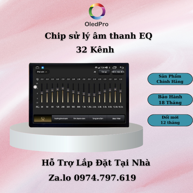 Màn Hình DVD Android Ô Tô OLEDPRO PREMIUM 13 inch hàng chính hãng cao cấp bảo hành 18 tháng 1 năm đổi mớ