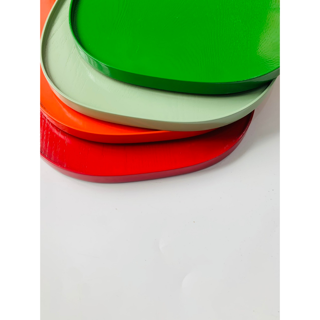 KHAY SƠN MÀI HÌNH OVAL DÙNG CHO CÁC NHÀ HÀNG /QUÁN CAFE/ DECOR CHỤP ẢNH