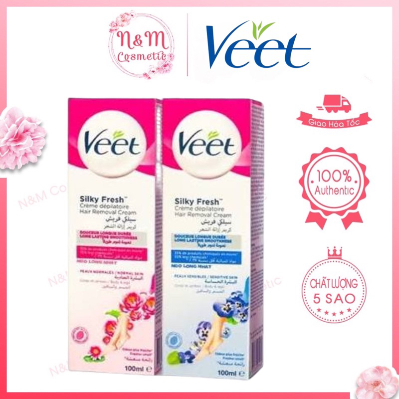 Kem Tẩy Lông Veet 100ml Pháp
