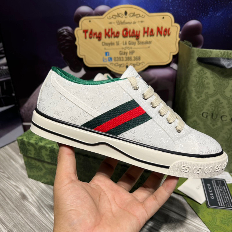 GIÀY THỂ THAO SNEAKER GUCC.I TENISS QUẢNG CHÂU FULL PK