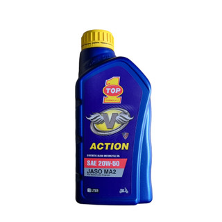 Nhớt Top 1 V Action 20W50 1L Xe Số mẫu mới