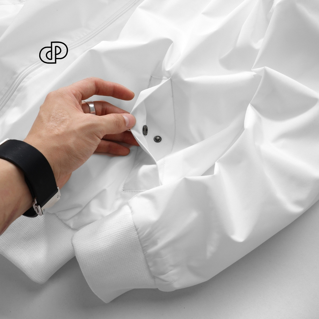 Áo khoác nam bomber PUNDOHOMME chất dù trượt nước nhẹ màu dễ phối PUNDO AKPD37