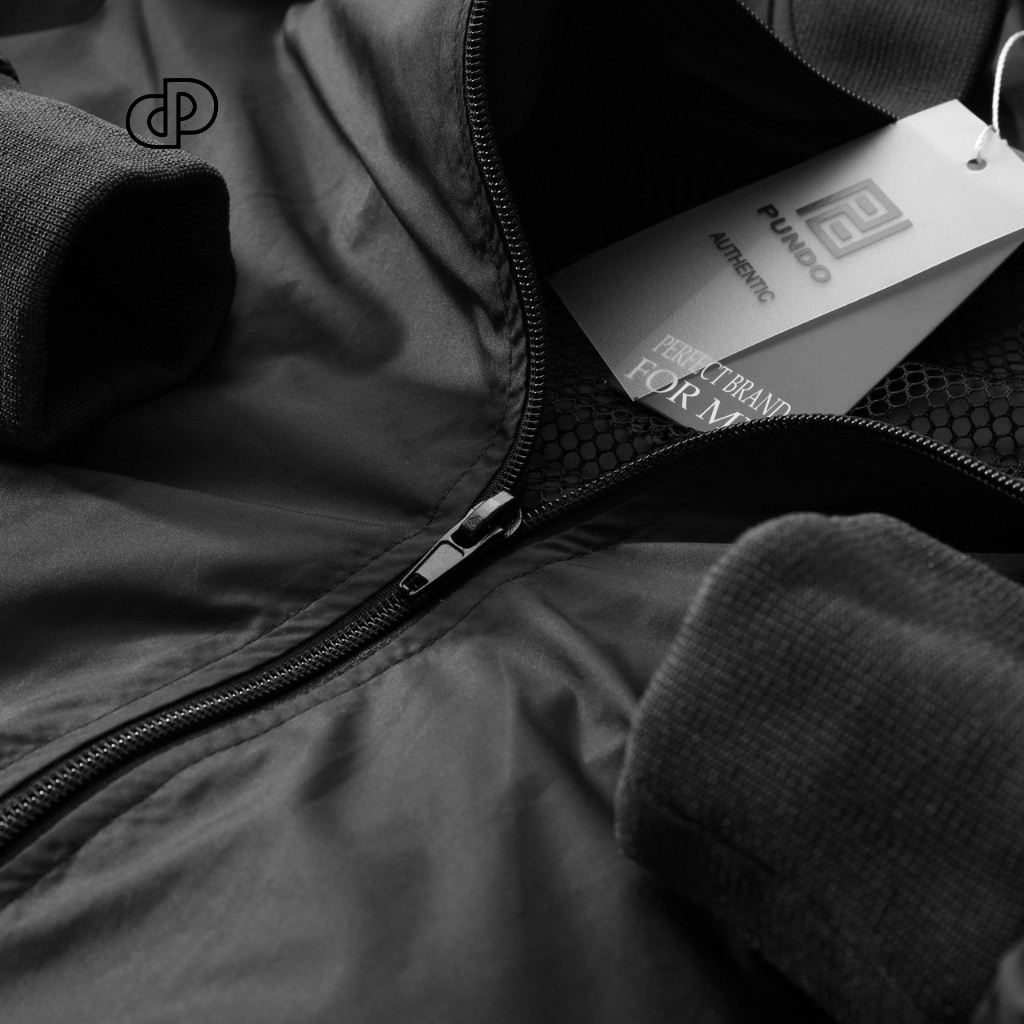Áo khoác nam bomber PUNDOHOMME chất dù trượt nước nhẹ màu dễ phối PUNDO AKPD37