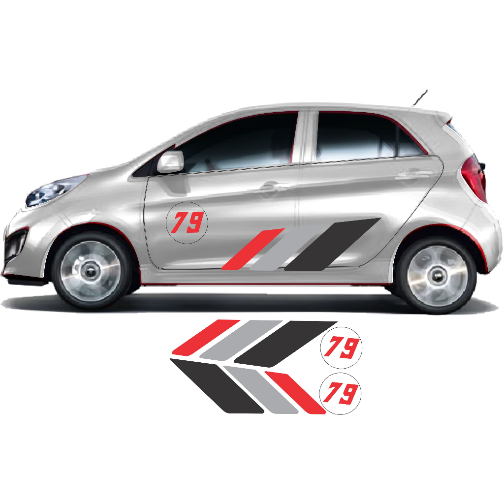 Tem xe ô tô, xe 4 chỗ, 5 chỗ, 7 chỗ, sedan, SUV decal cao cấp phù hợp nhiều dòng xe vam, kia, toyota, huyndai,...