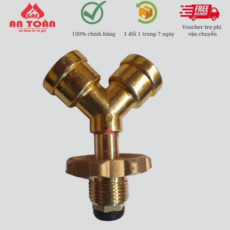 Y chia van bếp ga ( 2 BẾP GA SỬ DỤNG 1 BÌNH GA )