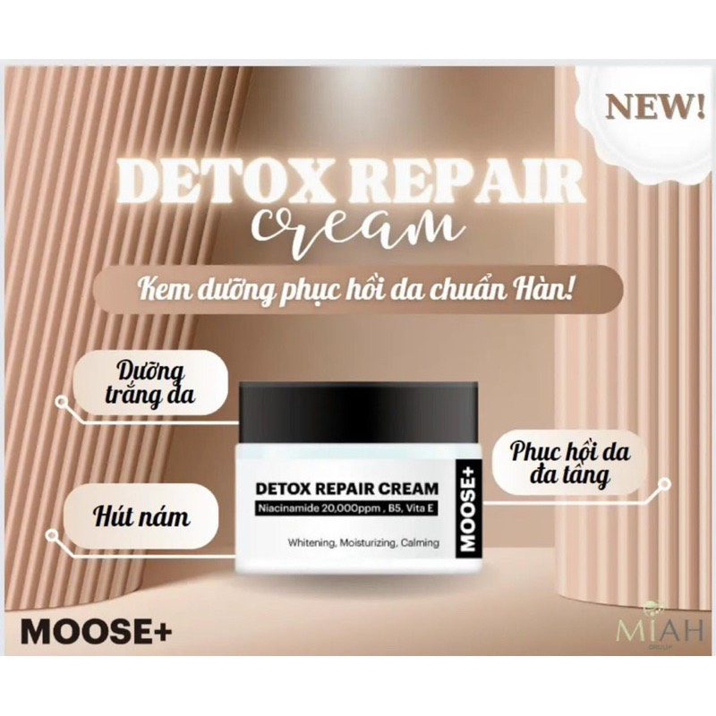 Serum ampoule nám moose giúp trắng da mờ nám 50ml hạn dùng 2026