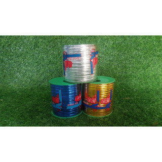 Dây kẽm màu bọc kim tuyến chuyên buộc lan và buộc đồ gia dụng cuộn 480gr