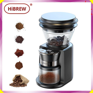 Máy xay hạt cà phê tự động tích hợp 34 chế độ xay thương hiệu HiBREW G3, công suất 220W (Bảo Hành 1 Năm)
