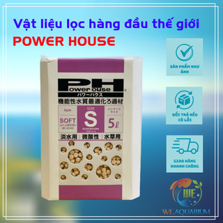 Vật liệu lọc power house soft type | vật liệu lọc hàng đầu thế giới - dành cho bể cá cảnh - bể thuỷ sinh