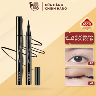   NHẬP KHẨU  Bút Kẻ Mắt Nước Siêu Mảnh Chống Thấm Nước Lâu Trôi ZEESEA Black Lasting Eyeliner 0.5g 
