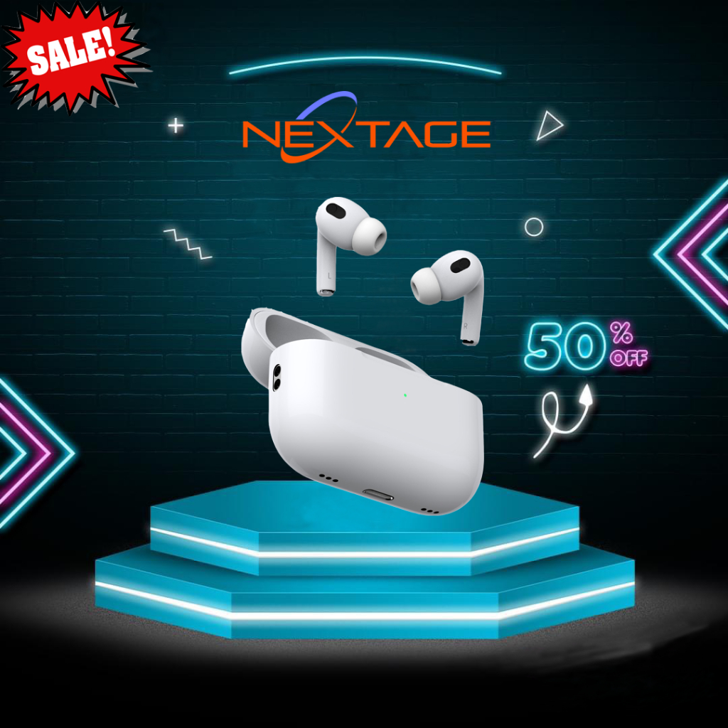 Tai Nghe Bluetooth Pro Gen2 Chip Jerry - Bản Mới Nhất - Đầy Đủ Tính Năng Chính Hãng NEXTAGE