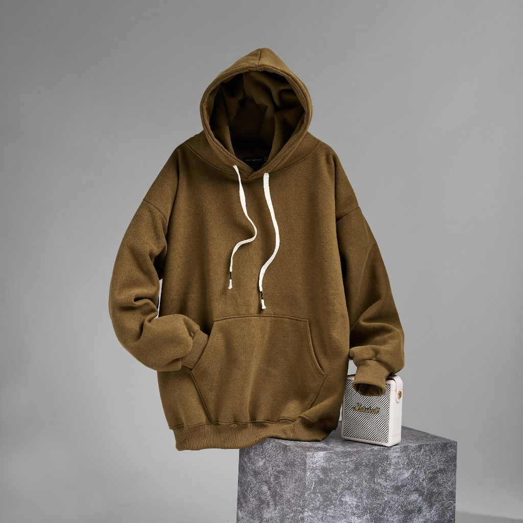 Áo Hoodie Nỉ Bông Basic Local Brand