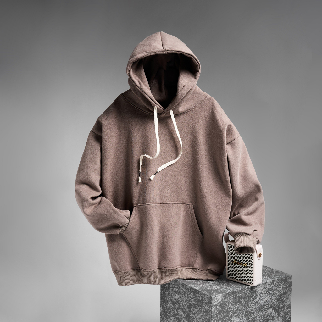 Áo Hoodie Nỉ Bông Basic Local Brand